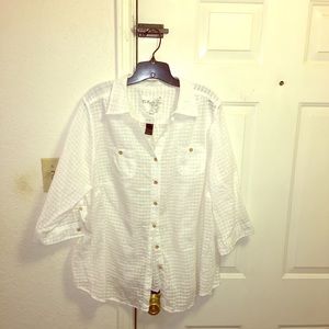 Price Drop-Your Favorite Blouse White
